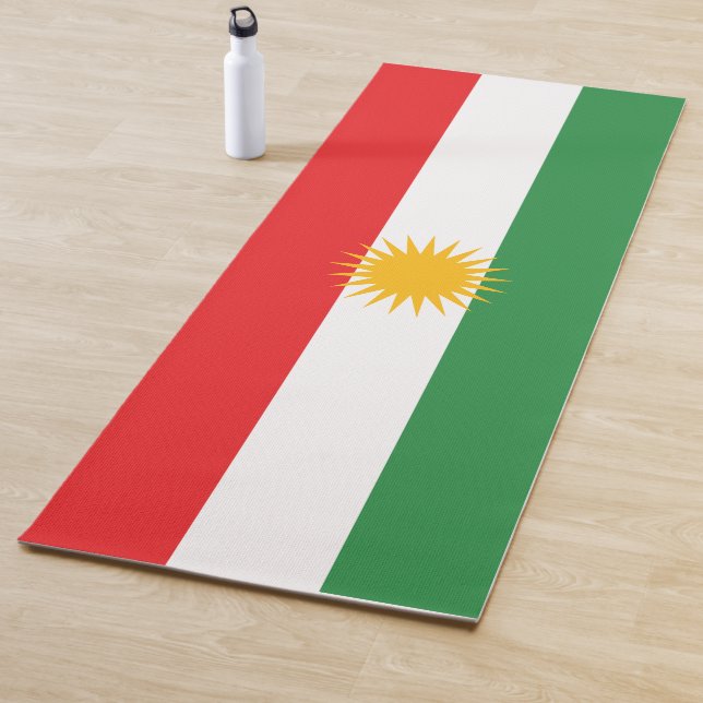 Esterilla De Yoga Bandera de Kurdistán (kurdo) (In situ)