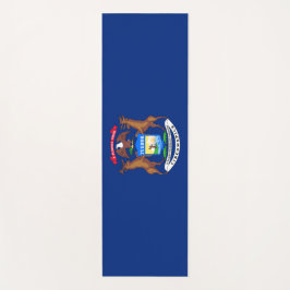 Esterilla De Yoga Bandera de Michigan (Estado de los Estados Unidos)