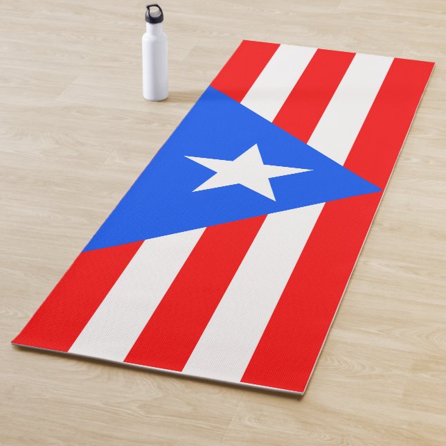 Esterilla De Yoga Bandera de Puerto Rico (In situ)
