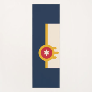 Esterilla De Yoga Bandera de Tulsa, Oklahoma