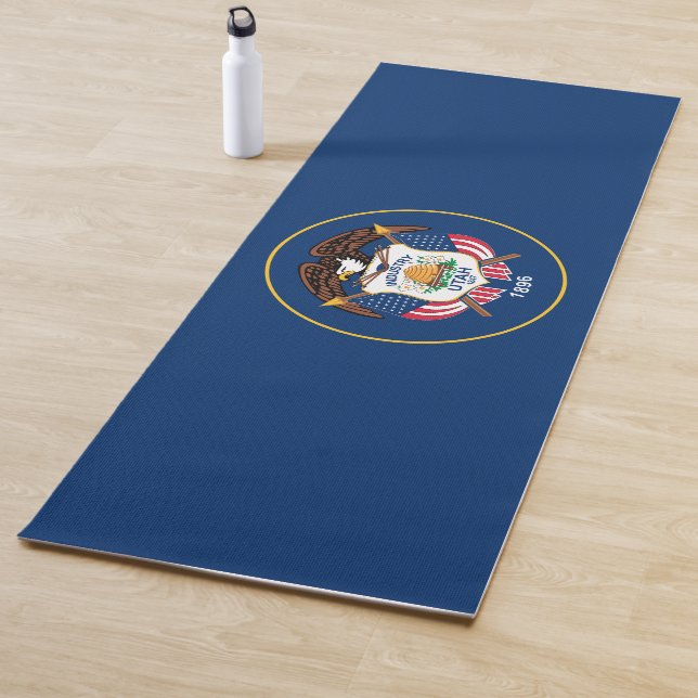Esterilla De Yoga Bandera de Utah (Estado de los Estados Unidos) (In situ)