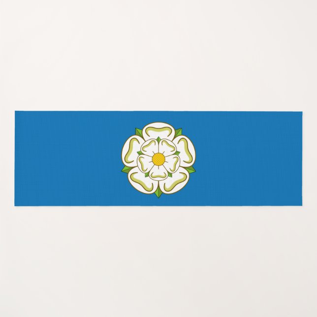 Esterilla De Yoga Bandera de Yorkshire (condado de Inglés) (Anverso (horizontal))