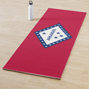 Esterilla De Yoga Bandera del estado de Arkansas