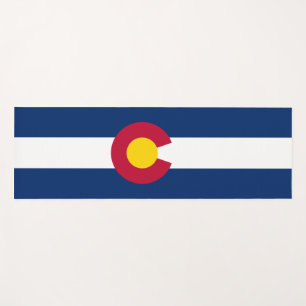 Esterilla De Yoga Bandera Estatal de Colorado
