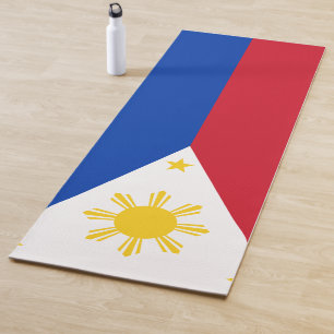Esterilla De Yoga Bandera filipina de Filipinas