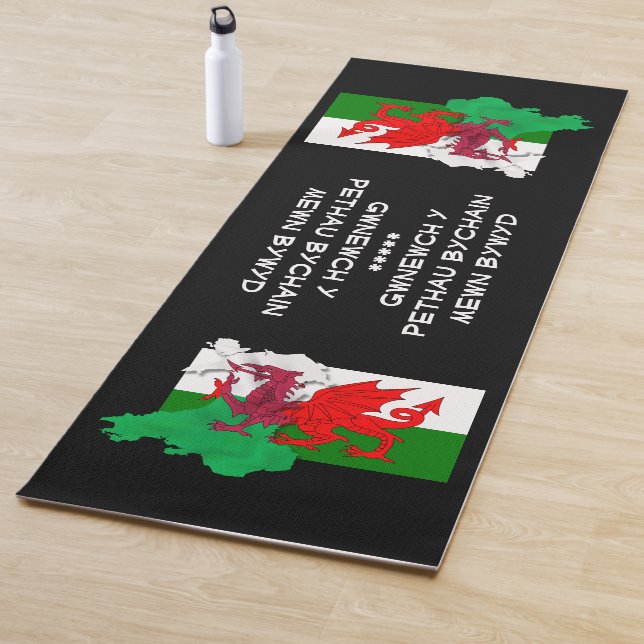 Esterilla De Yoga Bandera galesa de Gales ST DAVID CITA (In situ)