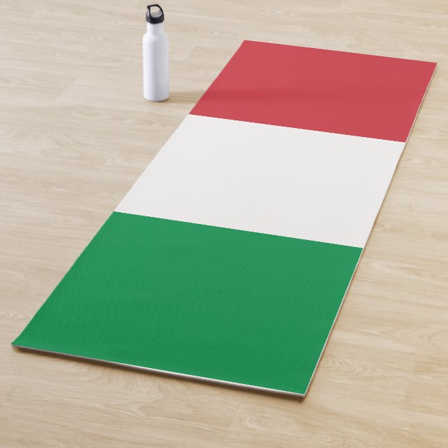 Esterilla De Yoga Bandera italiana (Italia) (In situ)