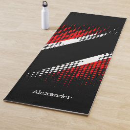 Esterilla De Yoga Bandera personalizada del patrón de puntos de Trin