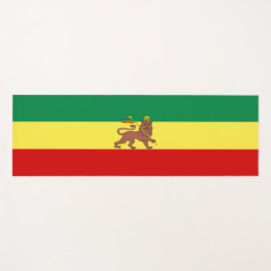 Esterilla De Yoga Bandera rastafari (Rastafarianismo) (Rasta)