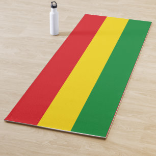 Esterilla De Yoga Bandera rastafariana rasta etíope