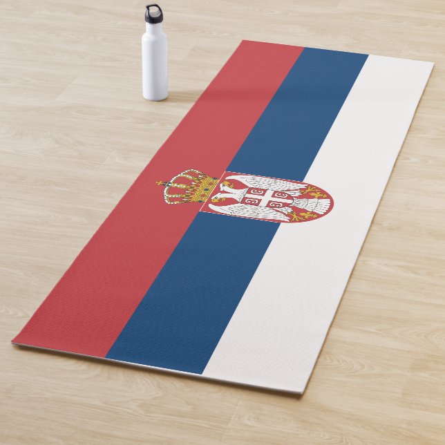 Esterilla De Yoga Bandera serbia (Serbia) (In situ)
