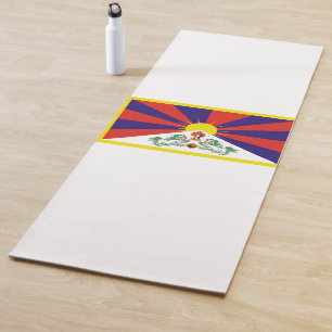 Esterilla De Yoga Bandera tibetana (Tíbet)