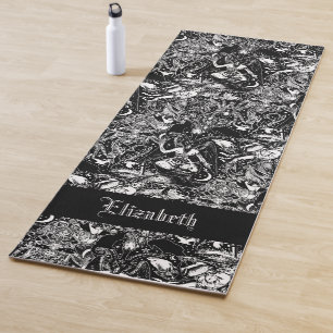 Esterilla De Yoga Baphomet Gothic Devilish Gótico Occult Chicas