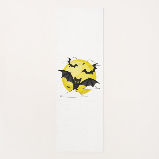 Esterilla De Yoga Bat Halloween (Anverso)