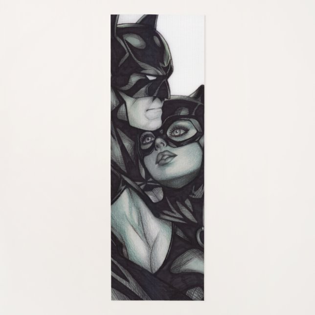 Esterilla De Yoga Batman & Catwoman ~ Bruce wayne & Selina Kyle (Anverso)