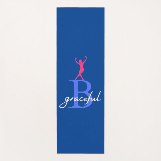 Esterilla De Yoga Be Graceful a Ballerina (Anverso)