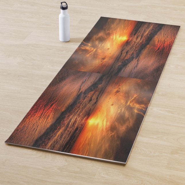 Esterilla De Yoga  Beach Sunset (In situ)