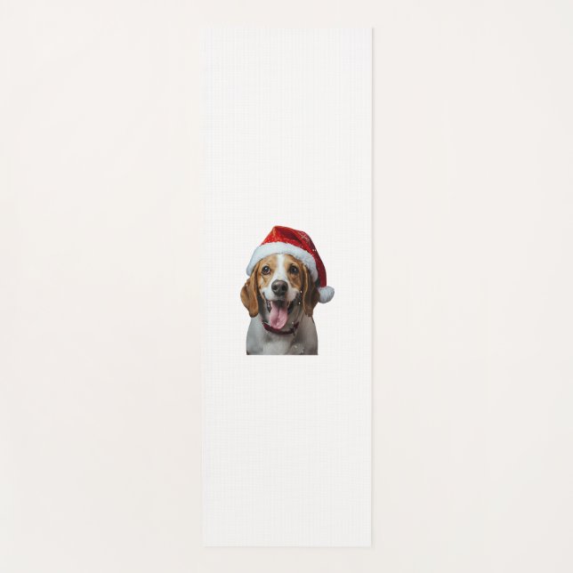 Esterilla De Yoga Beagle Navidades (Anverso)