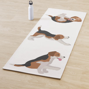 Esterilla De Yoga Beagle pose yoga