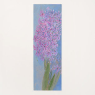 Esterilla De Yoga Bella flor de jacinto azul lila