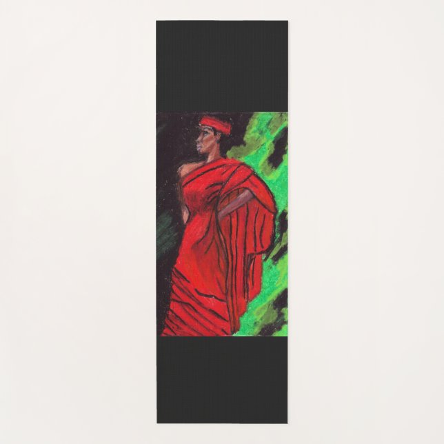 ESTERILLA DE YOGA BELLEZA NEGRA (Anverso)