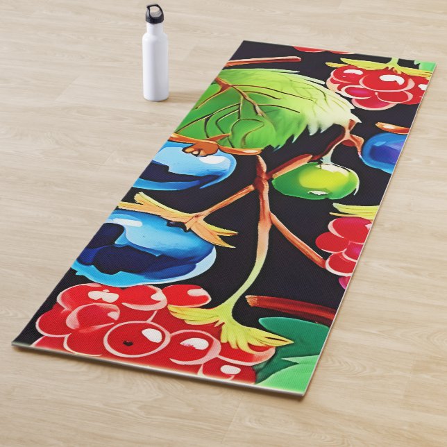 Esterilla De Yoga Berryful Delight Art (In situ)