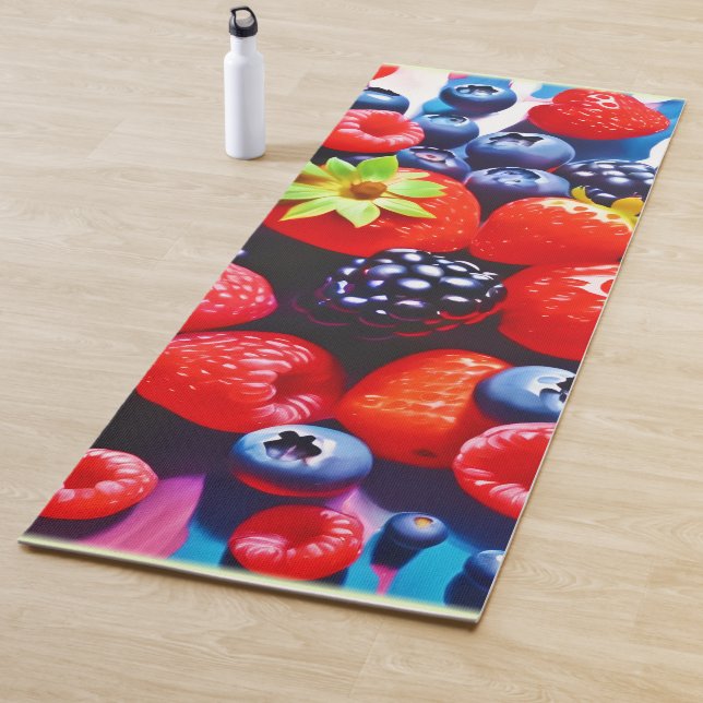 Esterilla De Yoga Berrylicious Burst Delight Design (In situ)