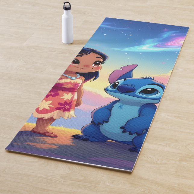 Esterilla De Yoga Beste Freunde fürs Leben – Lilo & Stitch   (In situ)