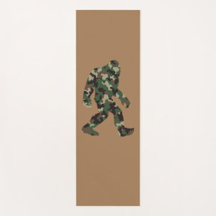 Esterilla De Yoga Bigfoot Sasquatch Camo