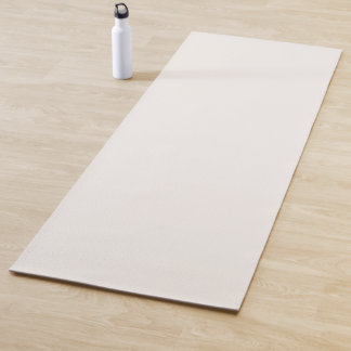 Esterilla De Yoga blanquecino, blanco lechoso, blanco cálido