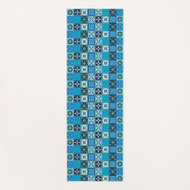 Esterilla De Yoga Blue Azulejo Pattern Yoga matt