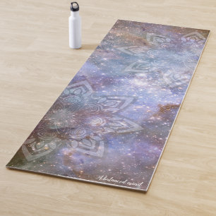 Esterilla De Yoga Blue Mandala Universe Zen