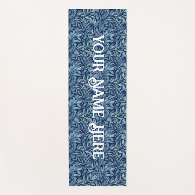 Esterilla De Yoga Blue Plume (Anverso)