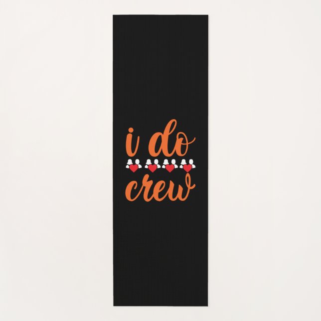 Esterilla De Yoga Boda I Do Crew (Anverso)