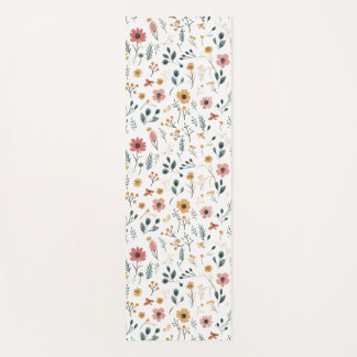 Esterilla De Yoga Boho Flor Silvestre