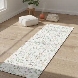 Esterilla De Yoga Boho Flor Silvestre