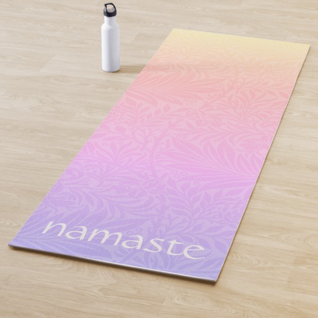 Esterilla De Yoga Boho Rosa Arcoíris (In situ)
