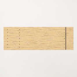 Esterilla De Yoga Bolera/Área de aproximación (Delantera/Atrás)