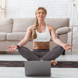 Esterilla De Yoga bombillas