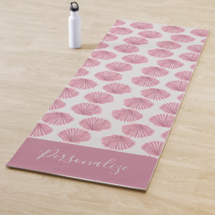 Esterilla De Yoga Bonito Aguas Marinas Rosadas Meditación Ocean Beac