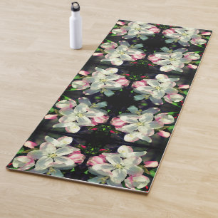 Esterilla De Yoga Bonito Crabapple Spring Flower Blossoms Resumen