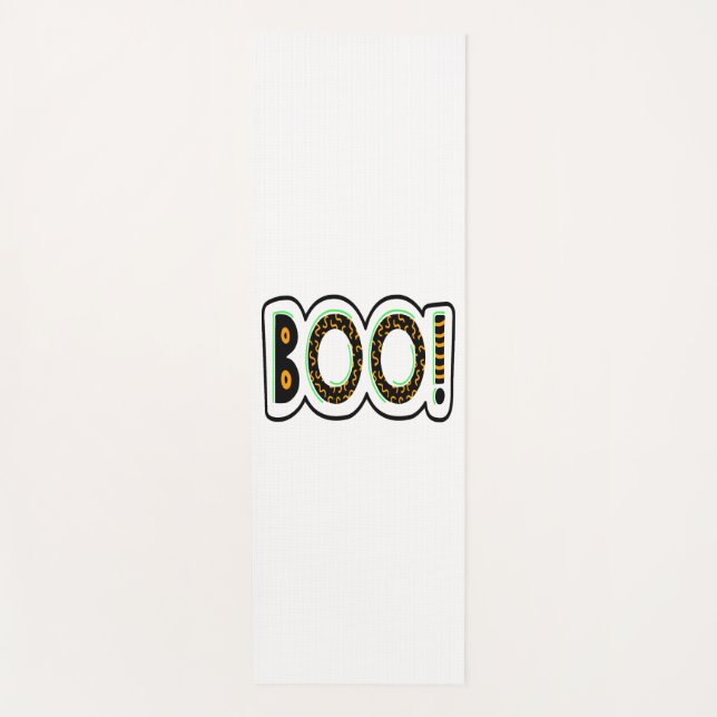 Esterilla De Yoga BOO Halloween (Anverso)