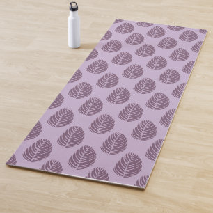 Esterilla De Yoga Bosque Eco Lavanda Niebla Ciruela Polvorienta