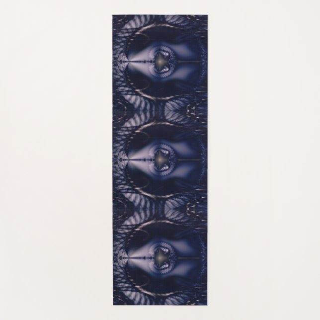 Esterilla De Yoga Bosque oscuro - alfombra de yoga (Anverso)