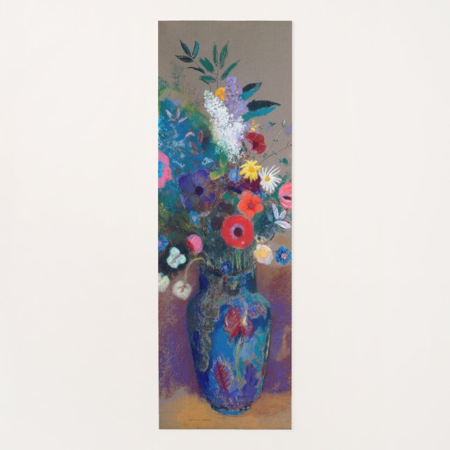 Esterilla De Yoga Bouquet de flores, Redon (Anverso)