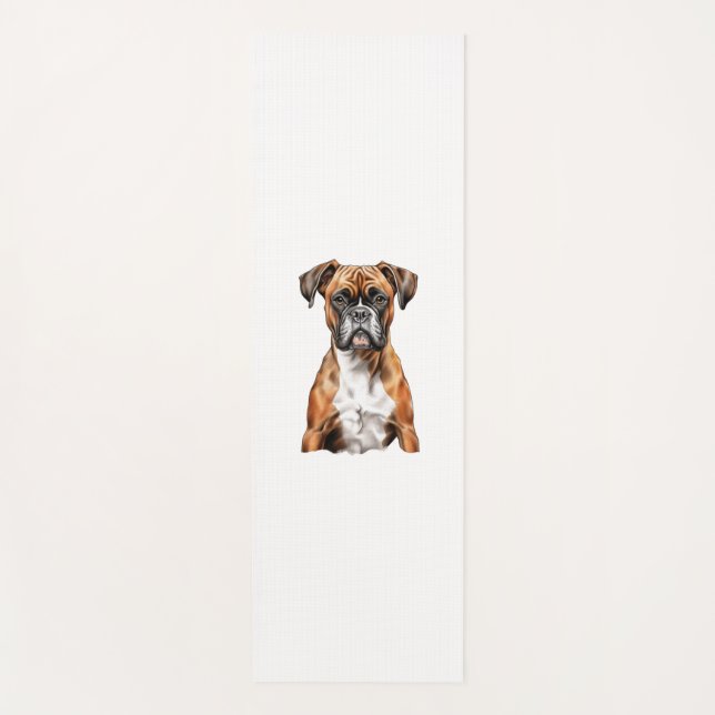 Esterilla De Yoga Boxer Buddies Cute Dog Designs for Loyal Boxer (Anverso)
