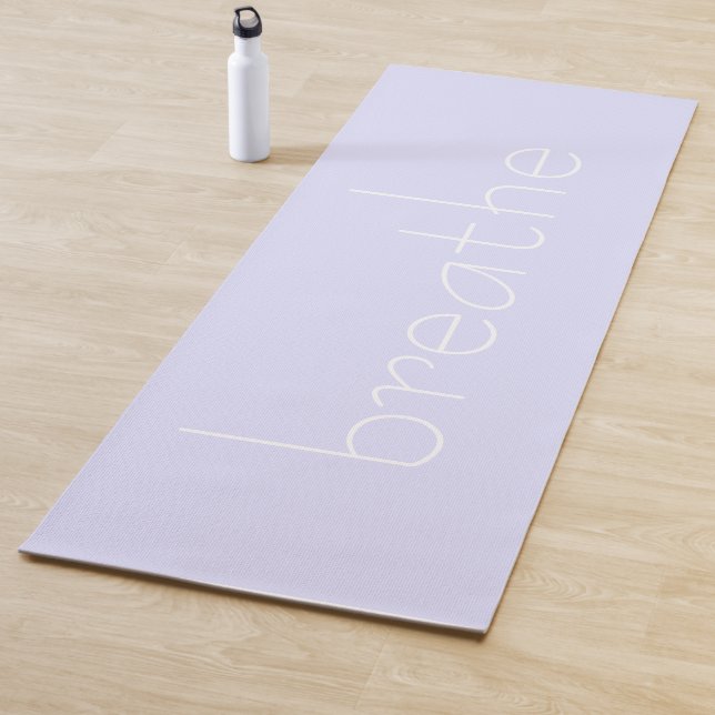 Esterilla De Yoga Breathe Pastel Periwinkle (In situ)