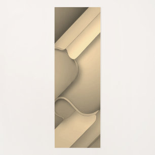 Esterilla De Yoga Brown Hues Arte Moderno