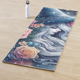 Esterilla De Yoga Bruja del Sueño de la Rosa Celestial
