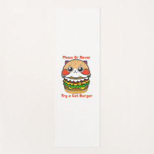 Esterilla De Yoga Burger de gatos